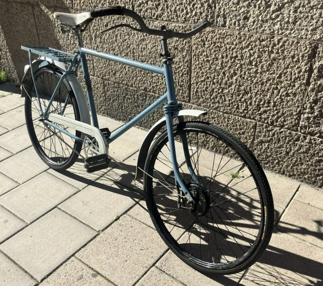 Anrik Blå Monark Militärcykel