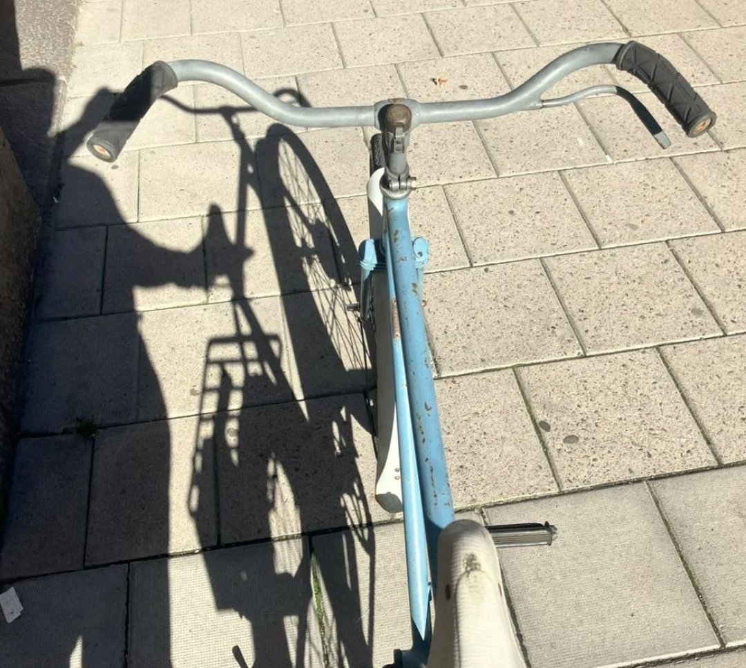 Anrik Blå Monark Militärcykel