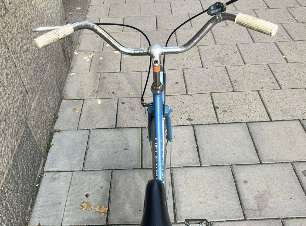 Havsblå 3-Växlad Finsk Damcykel