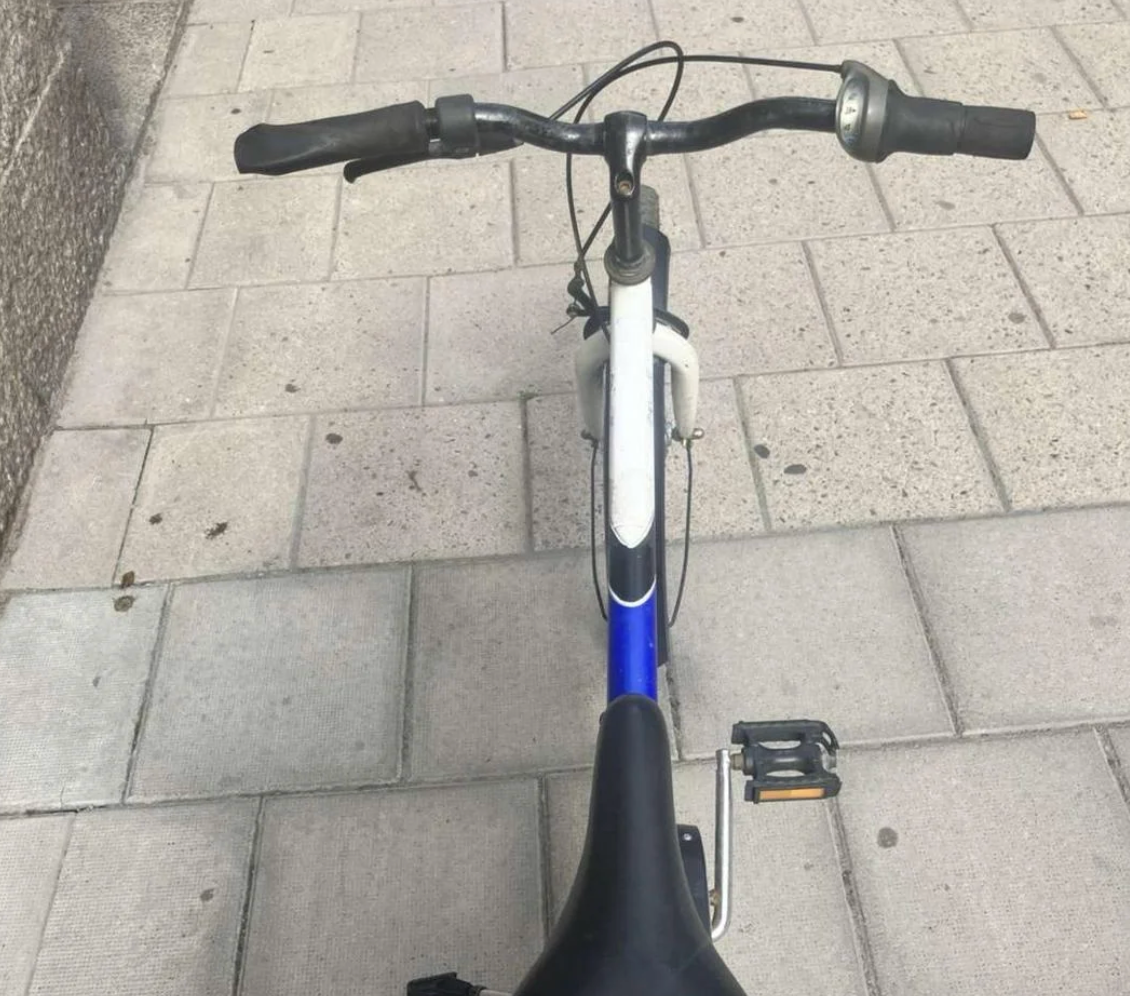 5-Växlad Blå Svalan Barncykel