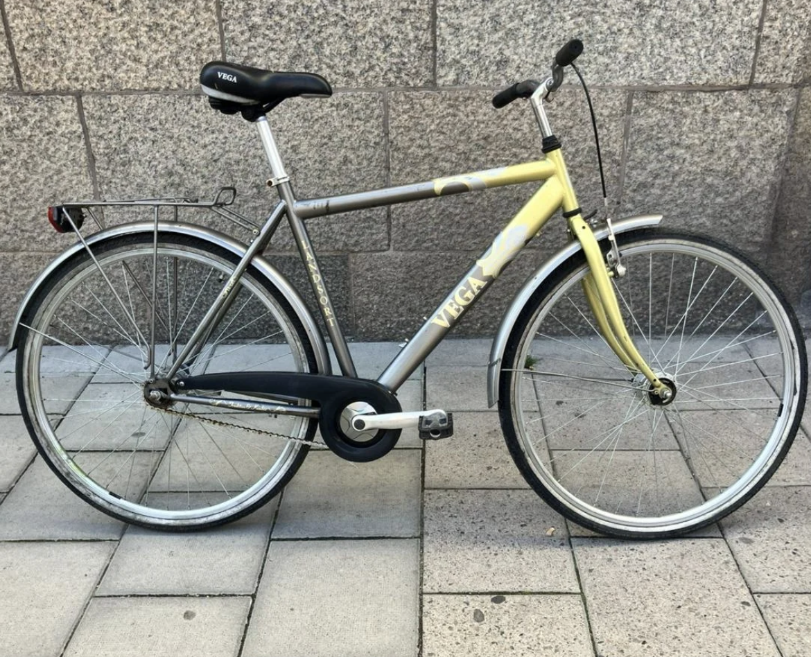 Stor Barocken inspirerad Herrcykel