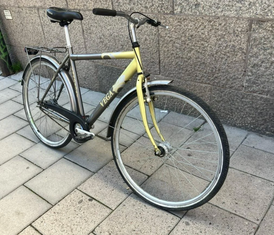 Stor Barocken inspirerad Herrcykel