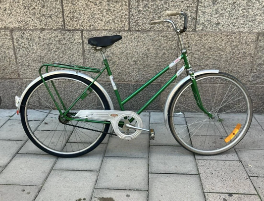 Grön Klassisk DBS Damcykel