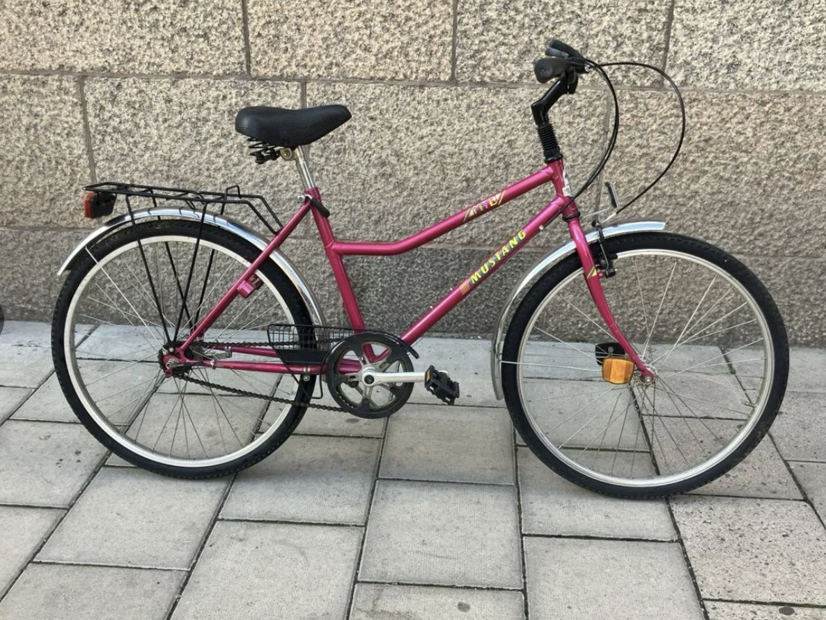 Rosa Unik 6-Växlad Mustang