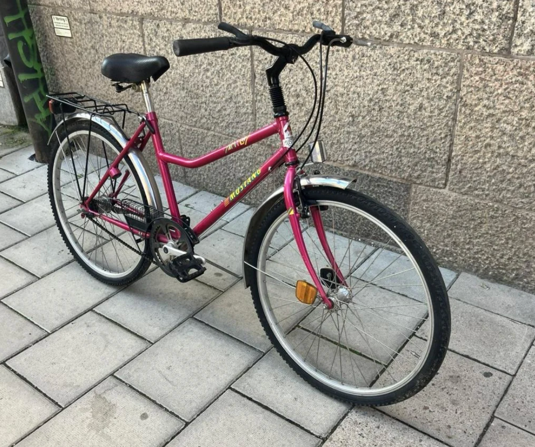 Rosa Unik 6-Växlad Mustang