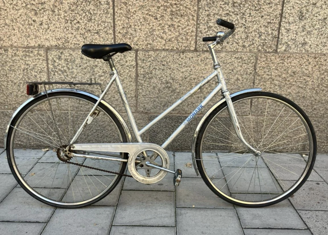 Grå Monark Damcykel