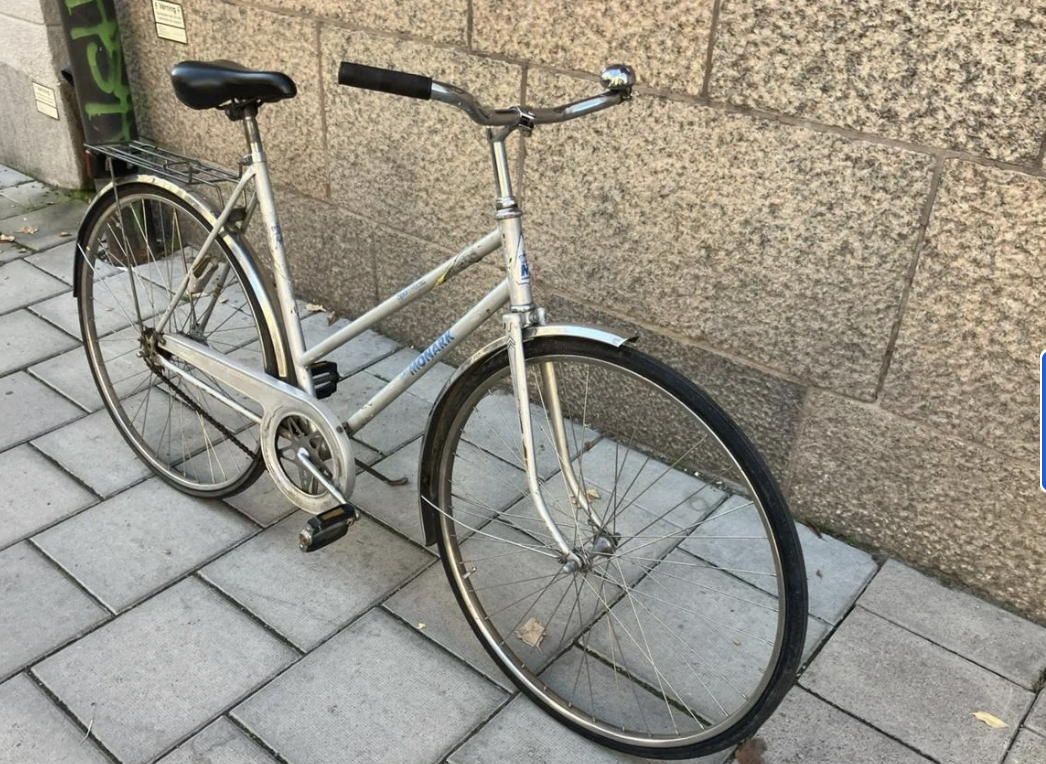 Grå Monark Damcykel
